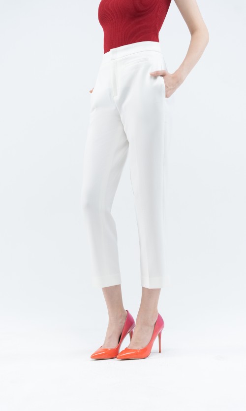 SIXDO Womens Work Pants High Rise Woven Straight